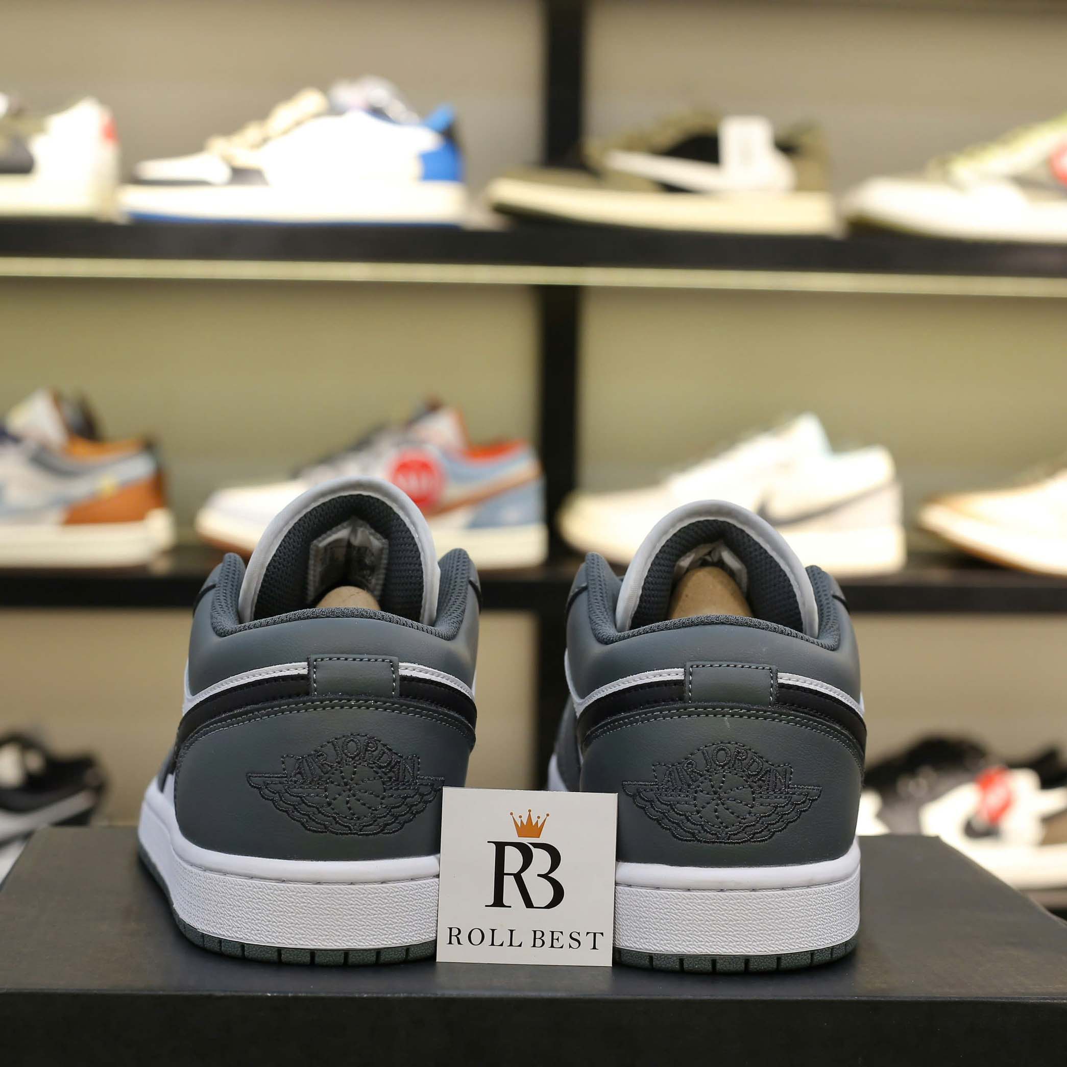 Giày Nike Air Jordan 1 Low Iron Grey Best Quality