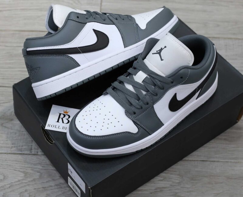 Giày Nike Air Jordan 1 Low Iron Grey Best Quality