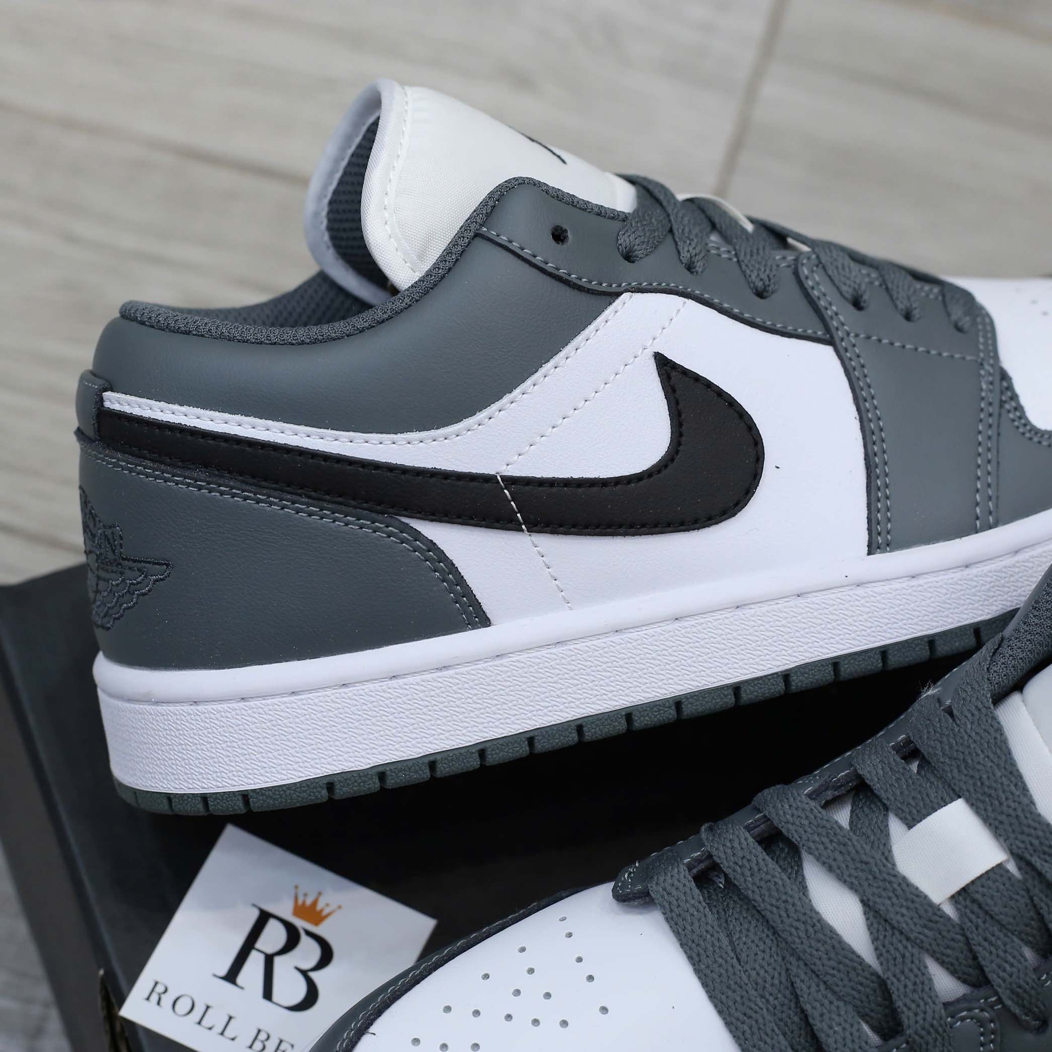 Giày Nike Air Jordan 1 Low Iron Grey Best Quality