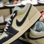 Giày Nike Air Jordan 1 Low SE Coconut Milk Black Real