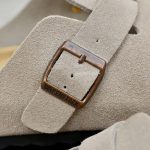 Dép Birkenstock Boston Soft Footbed Taupe Màu Xám