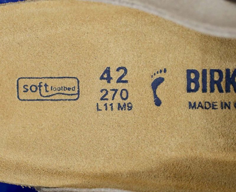 Dép Birkenstock Boston Soft Footbed Taupe Màu Xám