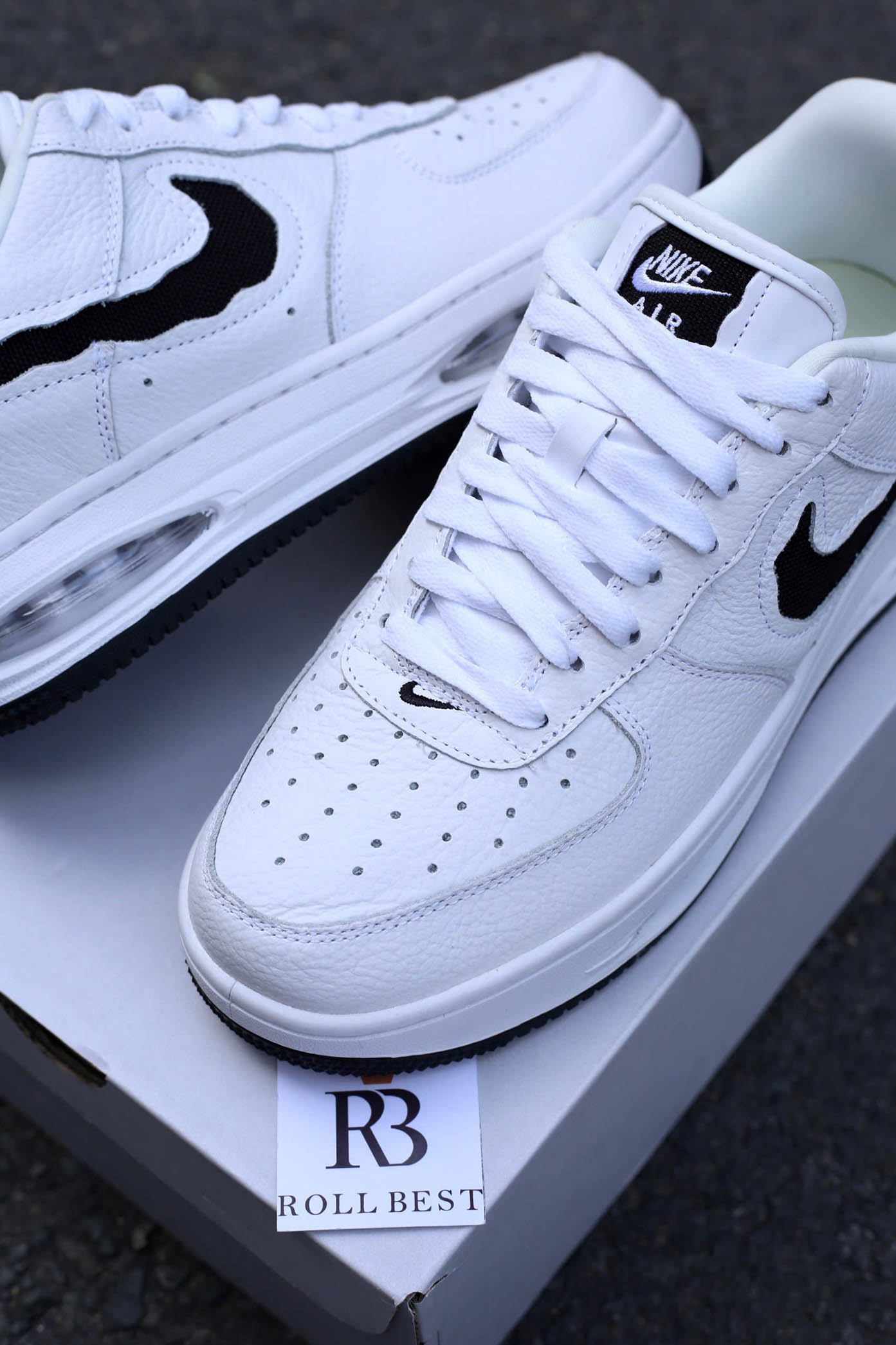 Giày Nike Air Force 1 Low EVO ‘White University Black Best Quality