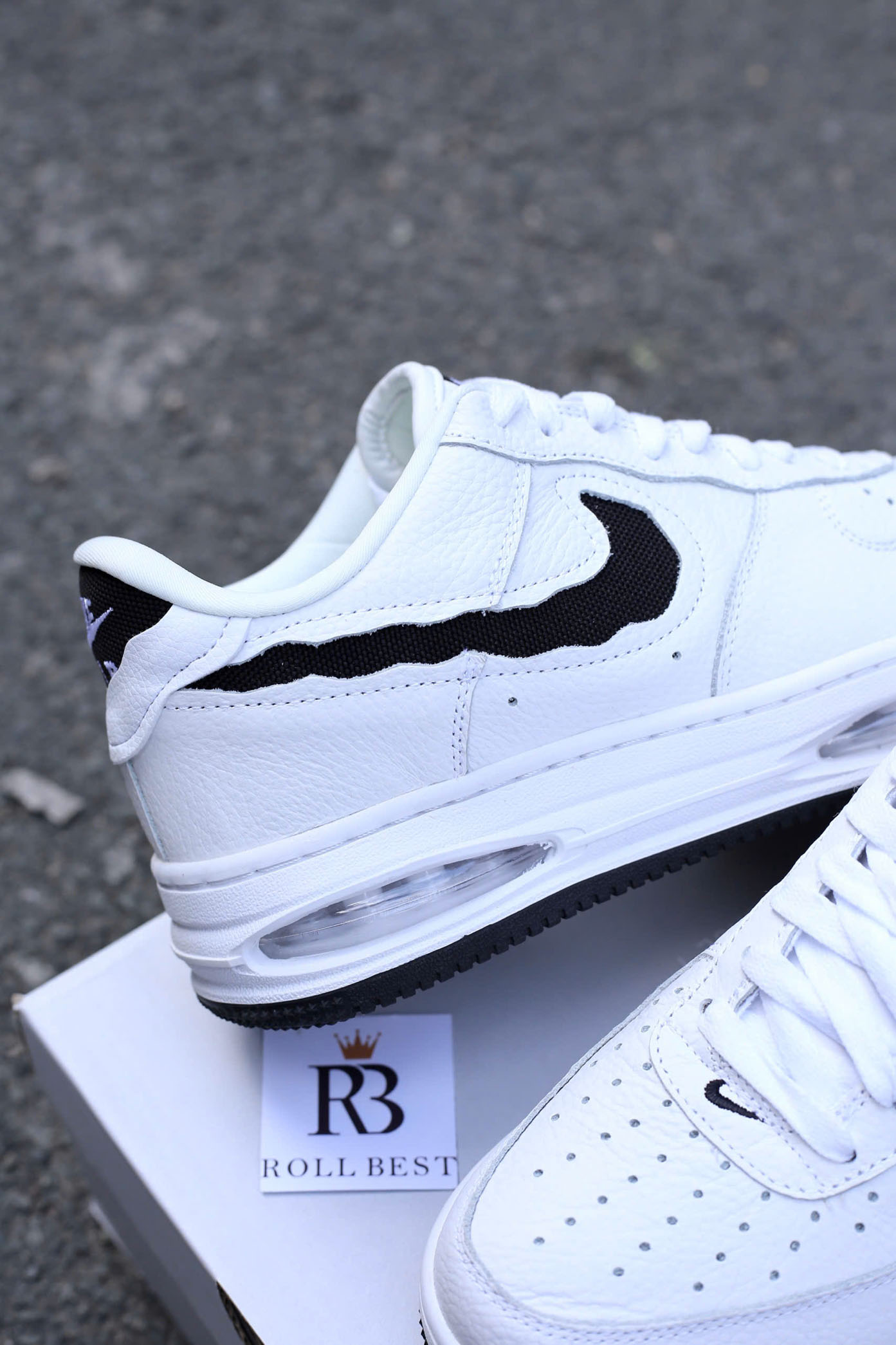 Giày Nike Air Force 1 Low EVO ‘White University Black Best Quality