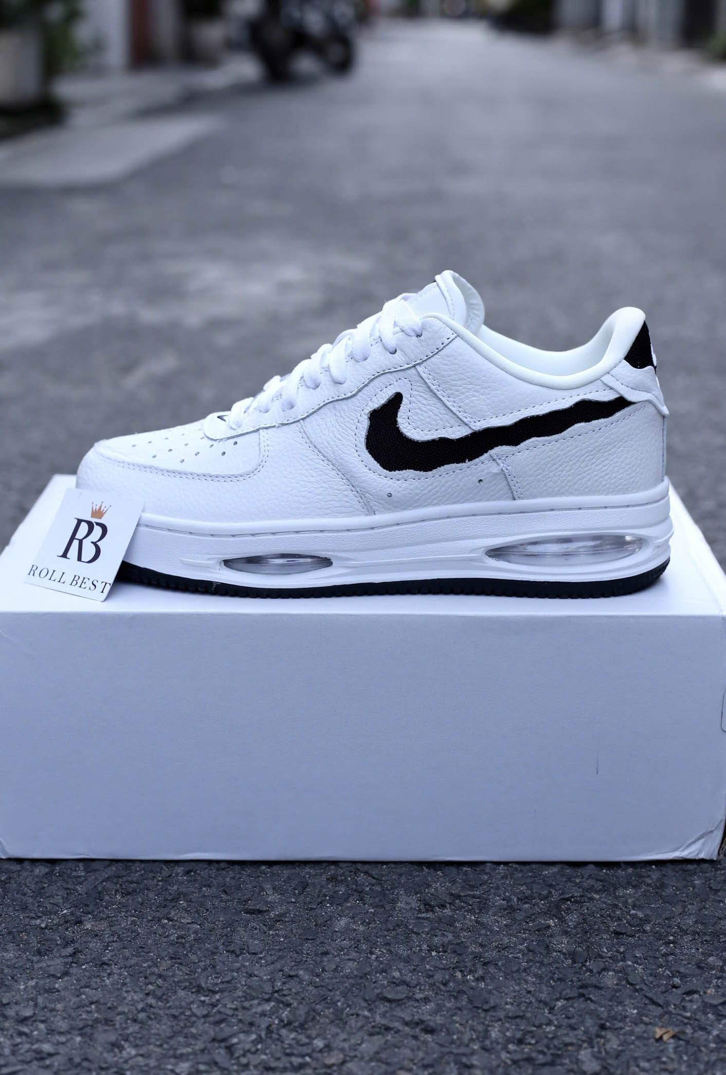 Giày Nike Air Force 1 Low EVO ‘White University Black Best Quality