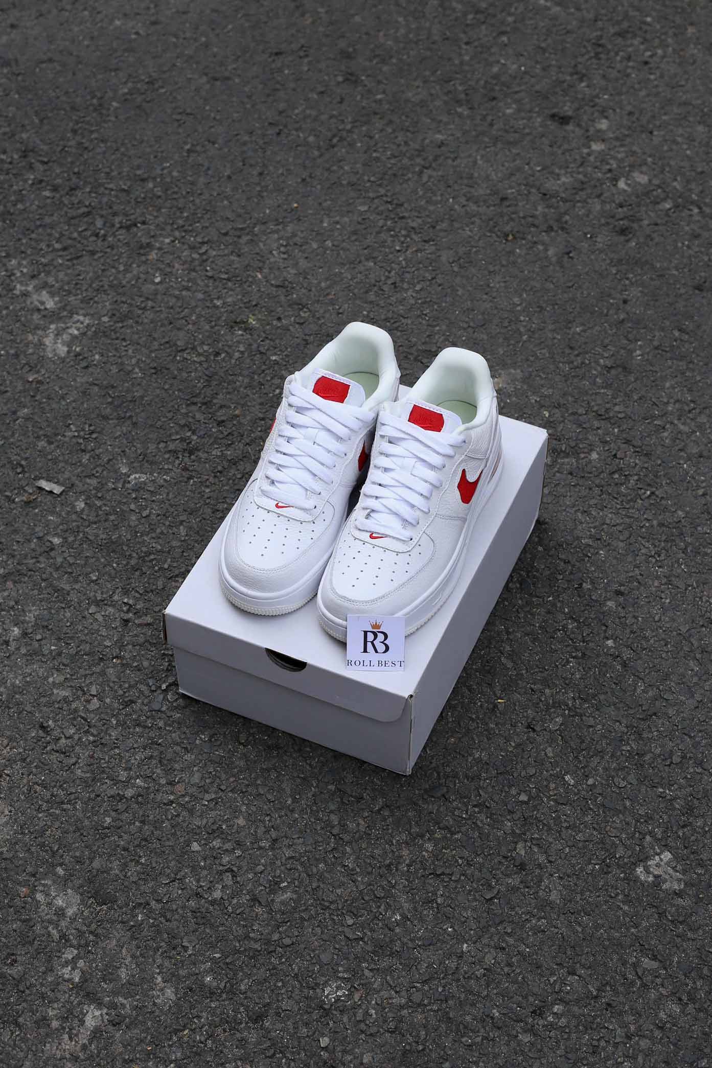 Giày Nike Air Force 1 Low EVO ‘White University Red Best Quality