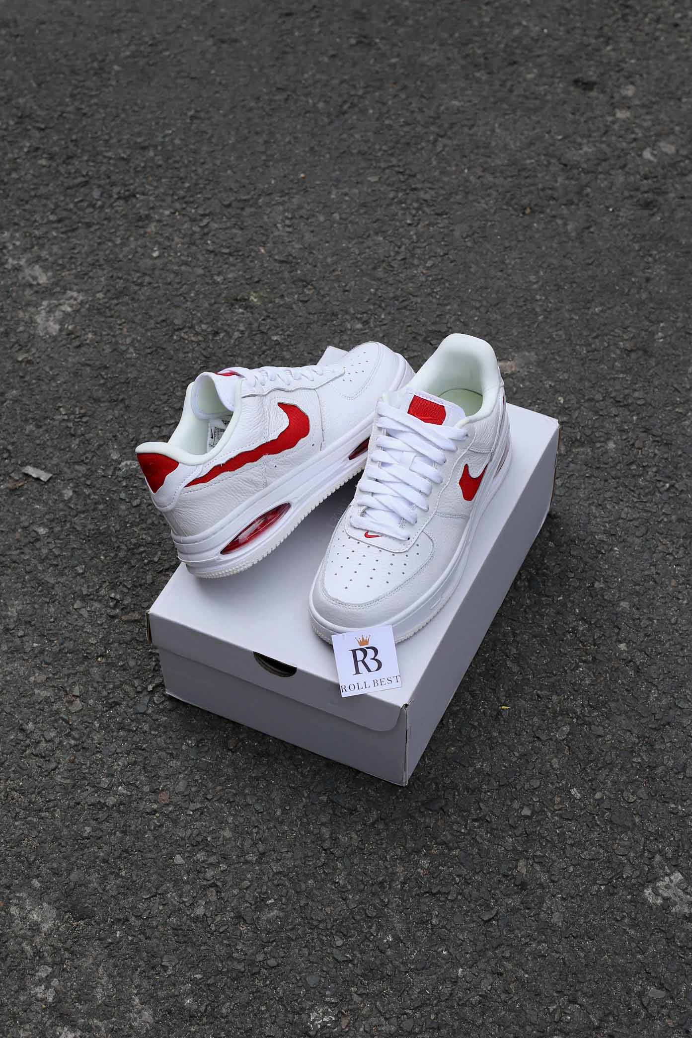 Giày Nike Air Force 1 Low EVO ‘White University Red Best Quality