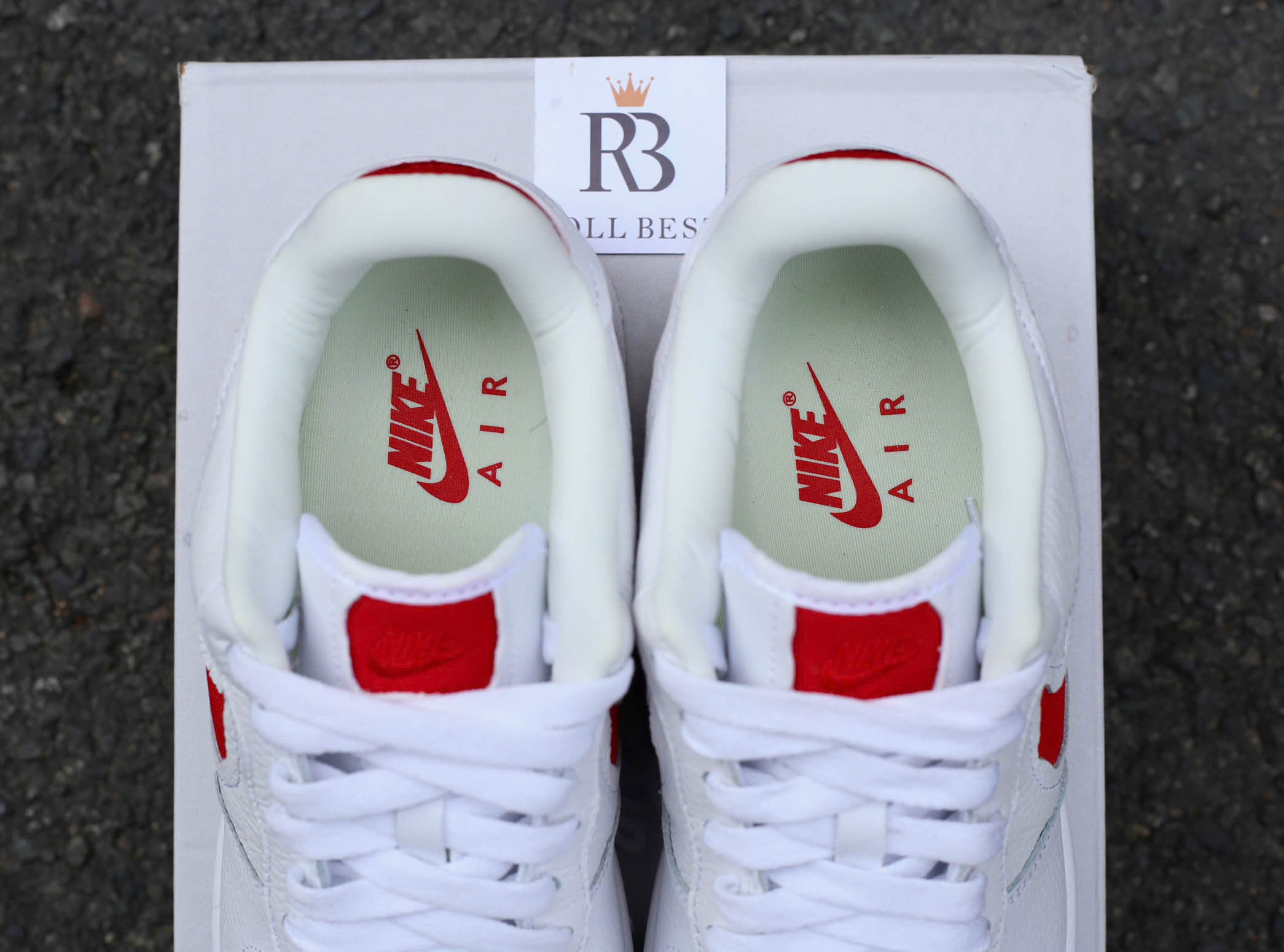 Giày Nike Air Force 1 Low EVO ‘White University Red Best Quality