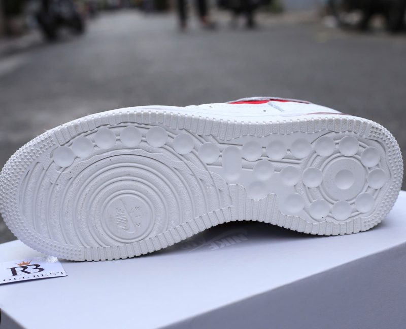 Giày Nike Air Force 1 Low EVO ‘White University Red Best Quality