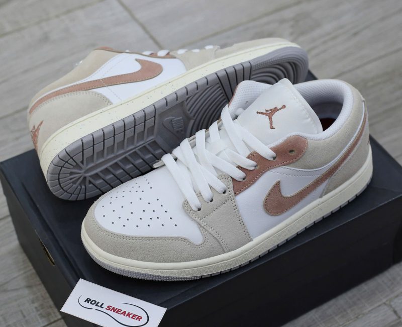 Giày Nike Air Jordan 1 Low Light Bone Best Quality