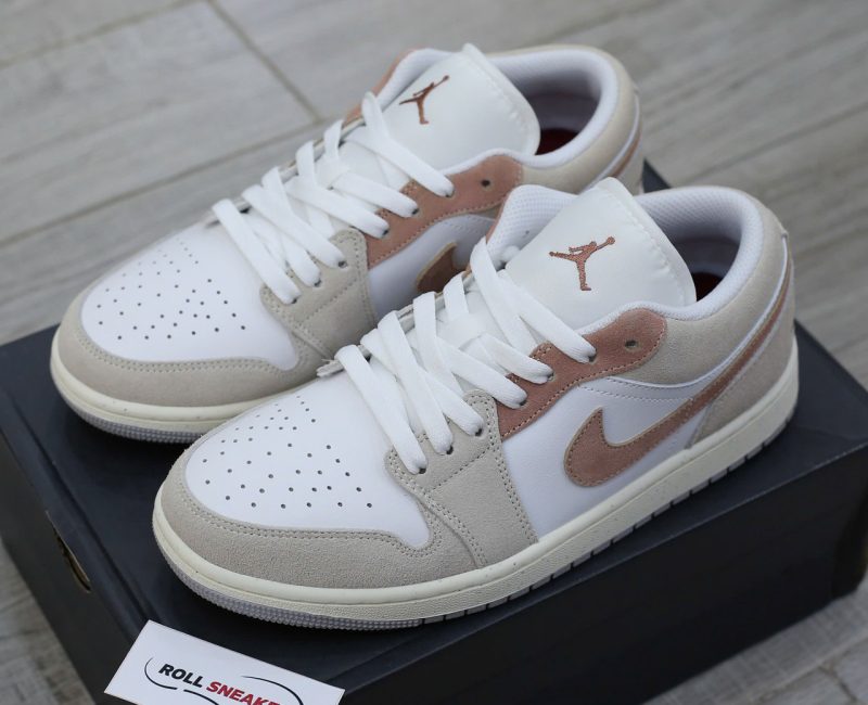 Giày Nike Air Jordan 1 Low Light Bone Best Quality