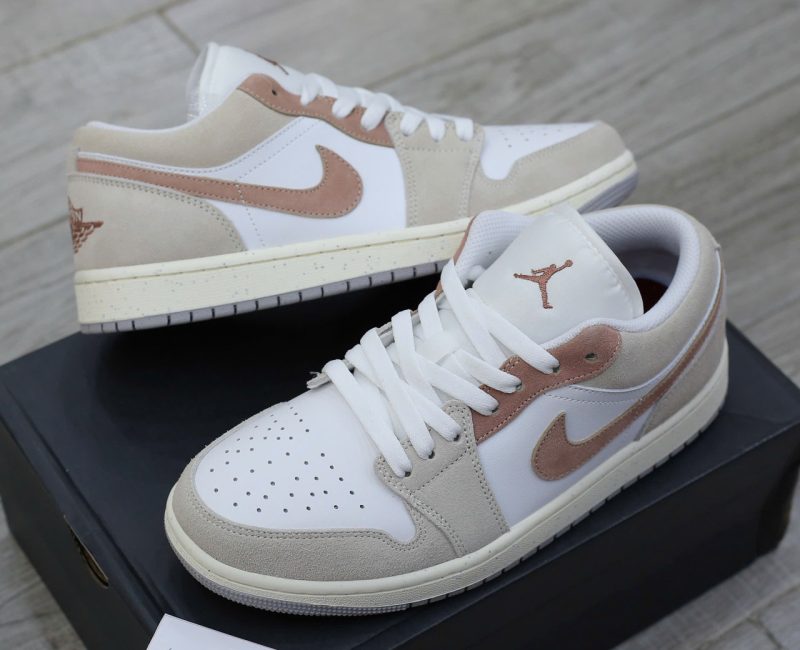 Giày Nike Air Jordan 1 Low Light Bone Best Quality