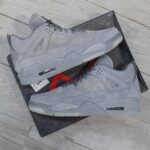 Giày Nike Air Jordan 4 Retro Sample x KAWS Cool Gray Best Quality