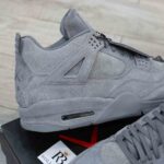 Giày Nike Air Jordan 4 Retro Sample x KAWS Cool Gray Best Quality
