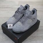 Giày Nike Air Jordan 4 Retro Sample x KAWS Cool Gray Best Quality