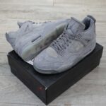 Giày Nike Air Jordan 4 Retro Sample x KAWS Cool Gray Best Quality
