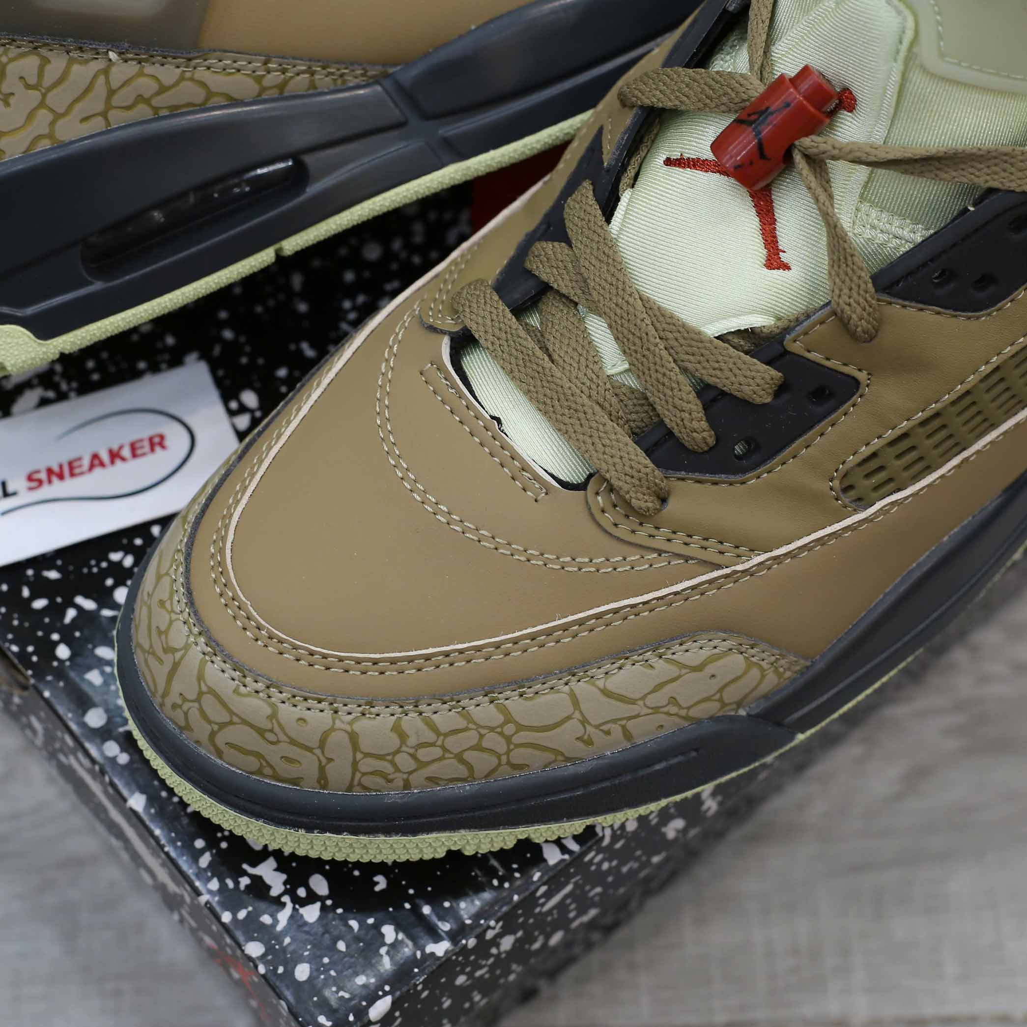 Giày Nike Air Jordan Spizike Low Neutral Olive Like Auth