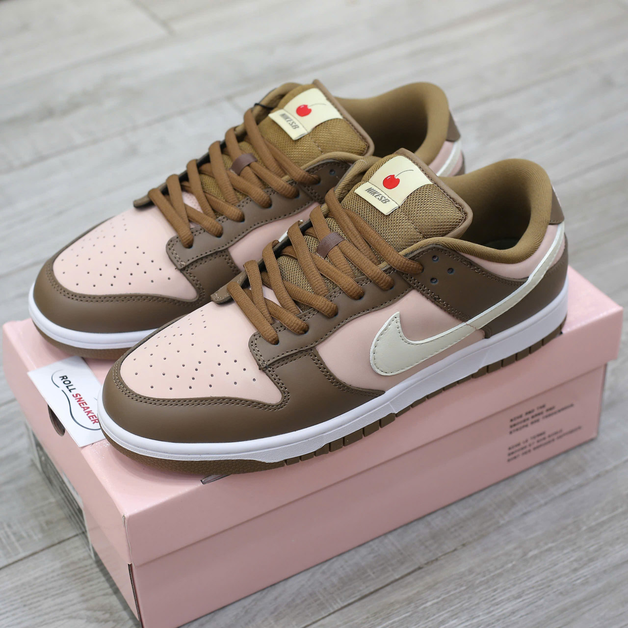 Giày Nike Stussy x Dunk Low Pro SB ‘Cherry’ Chuẩn 99% Auth