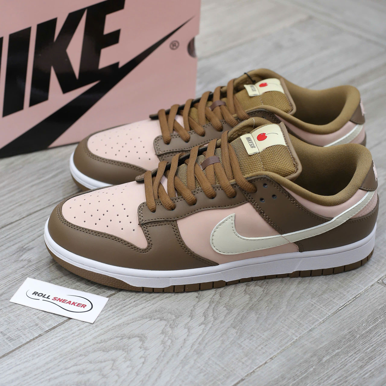 Giày Nike Stussy x Dunk Low Pro SB ‘Cherry’ Chuẩn 99% Auth