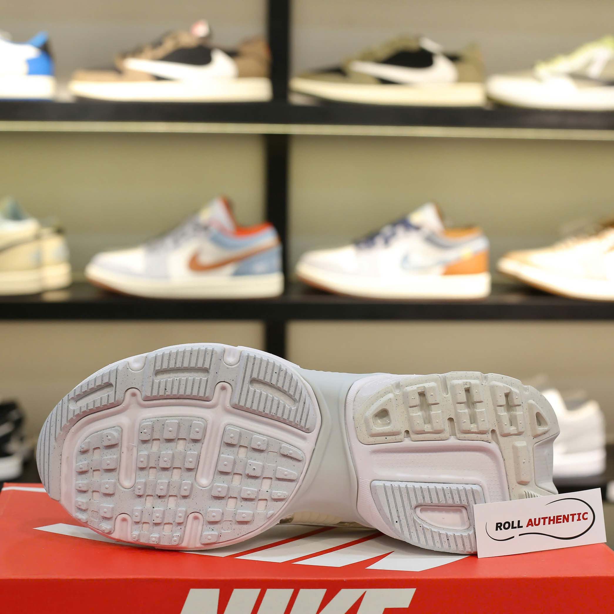 Giày Nike V2K Run 'Metallic Silver' Real