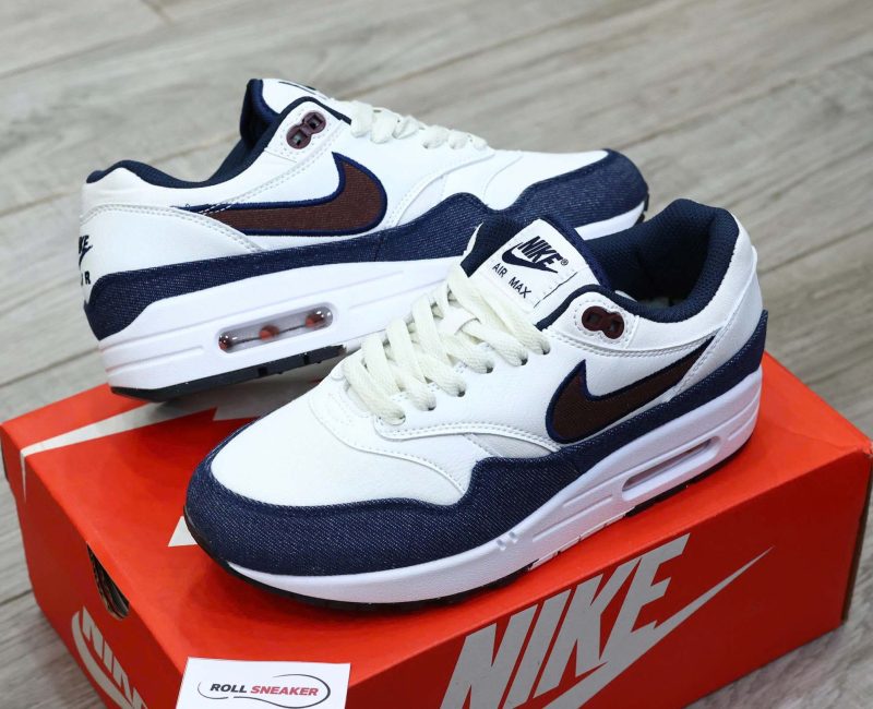 Nike Air Max 1 Armory Navy Notebook Doodles Best Quality