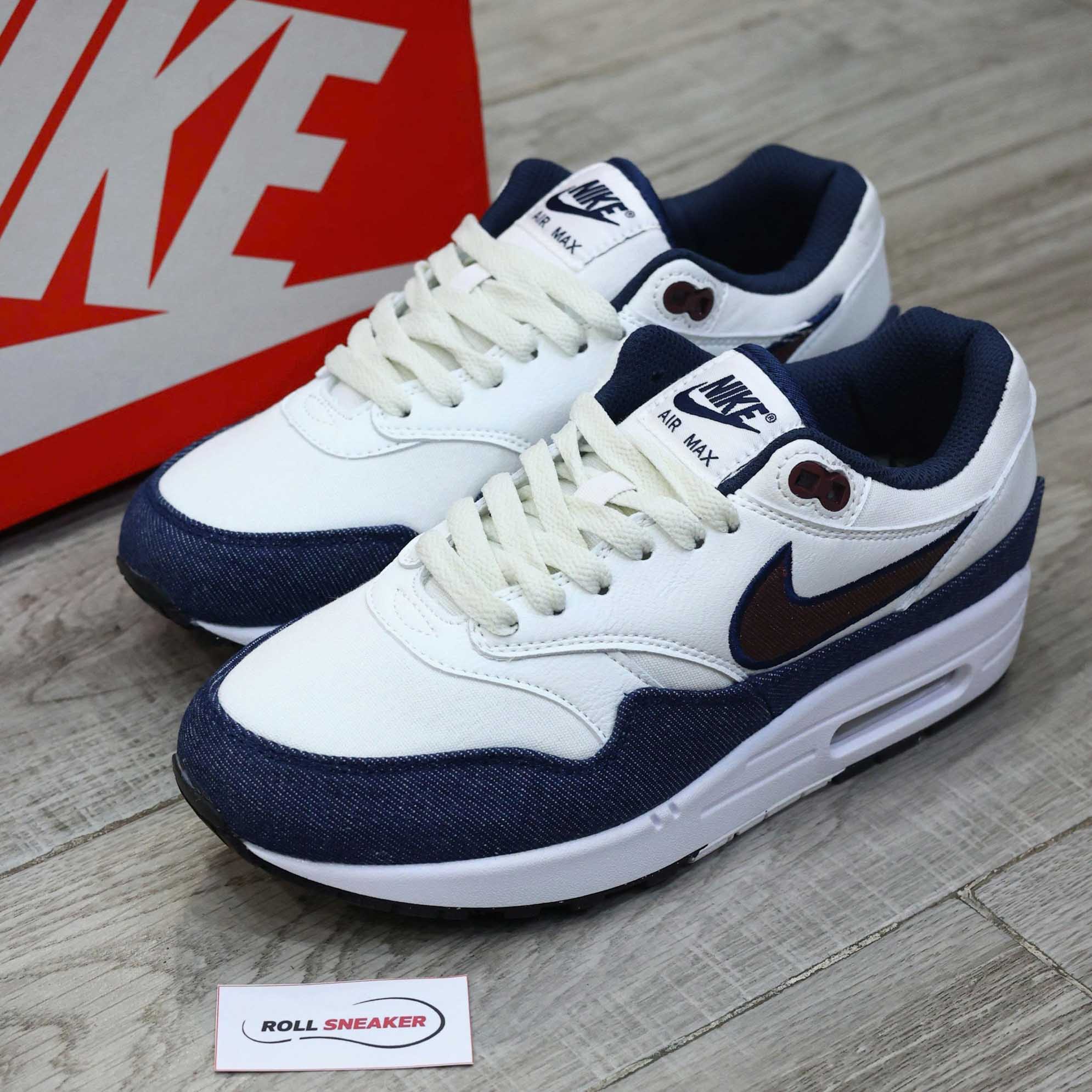 Nike Air Max 1 Armory Navy Notebook Doodles Best Quality