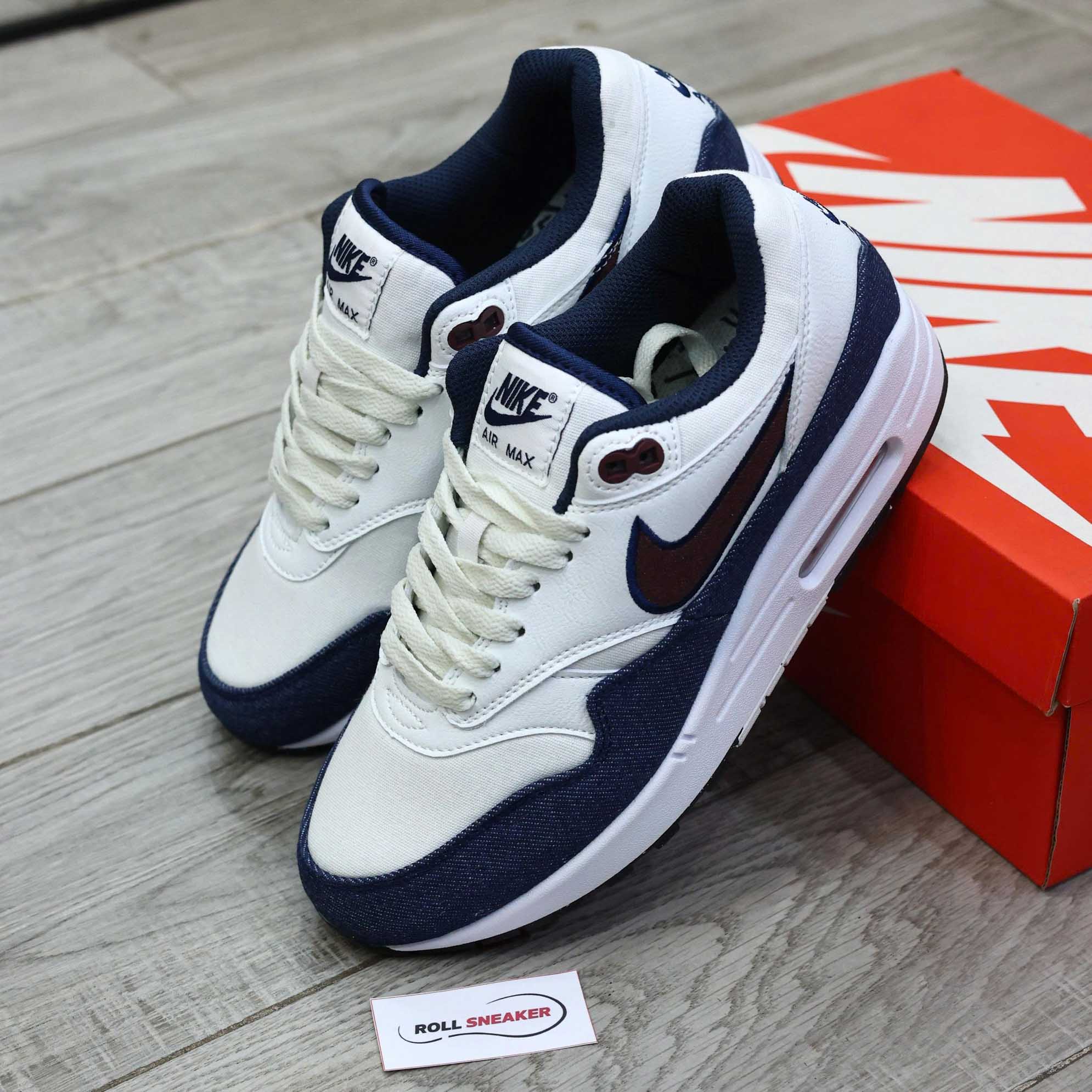 Nike Air Max 1 Armory Navy Notebook Doodles Best Quality