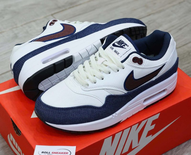 Nike Air Max 1 Armory Navy Notebook Doodles Best Quality