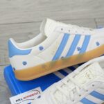 Giày Adidas Gazelle Indoor Cloud White Light Blue Gum Real
