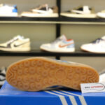 Giày Adidas Gazelle Indoor Cloud White Light Blue Gum Real
