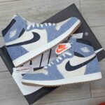 Giày Air Jordan 1 Retro High OG Denim Real