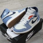 Giày Air Jordan 1 Retro High OG Denim Real