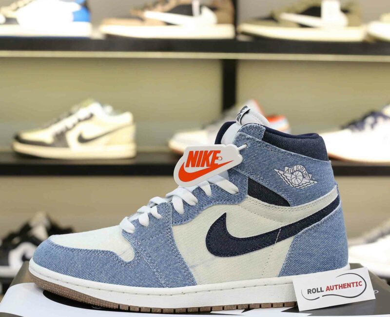 Giày Air Jordan 1 Retro High OG Denim Real