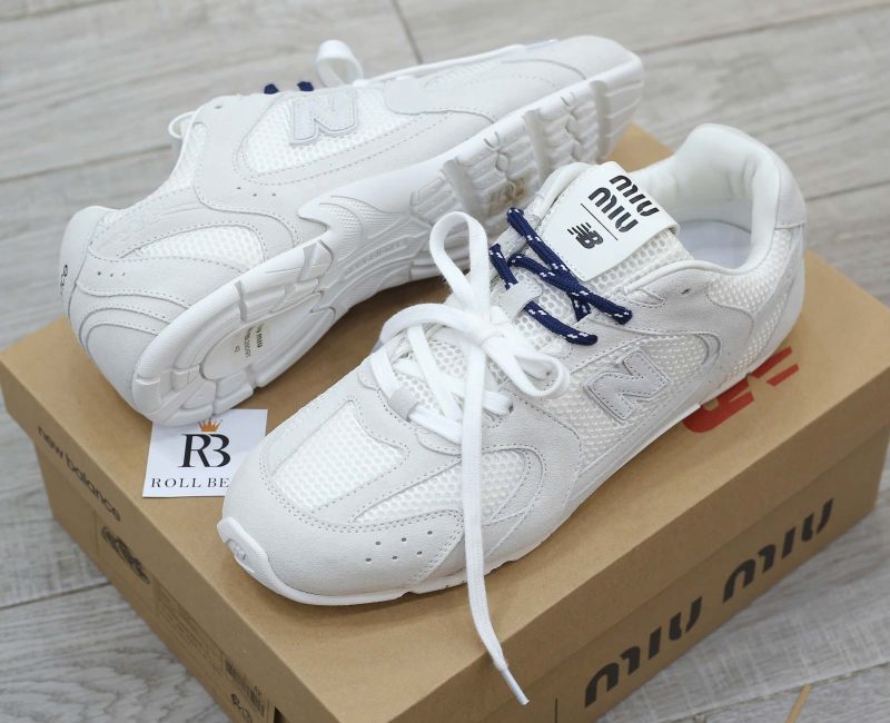 Giày New Balance X Miu Miu 530 SL Suede And Mesh Best Quality