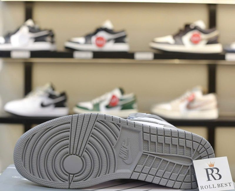 Giày Nike Air Jordan 1 Retro High OG White Stealth Best Quality