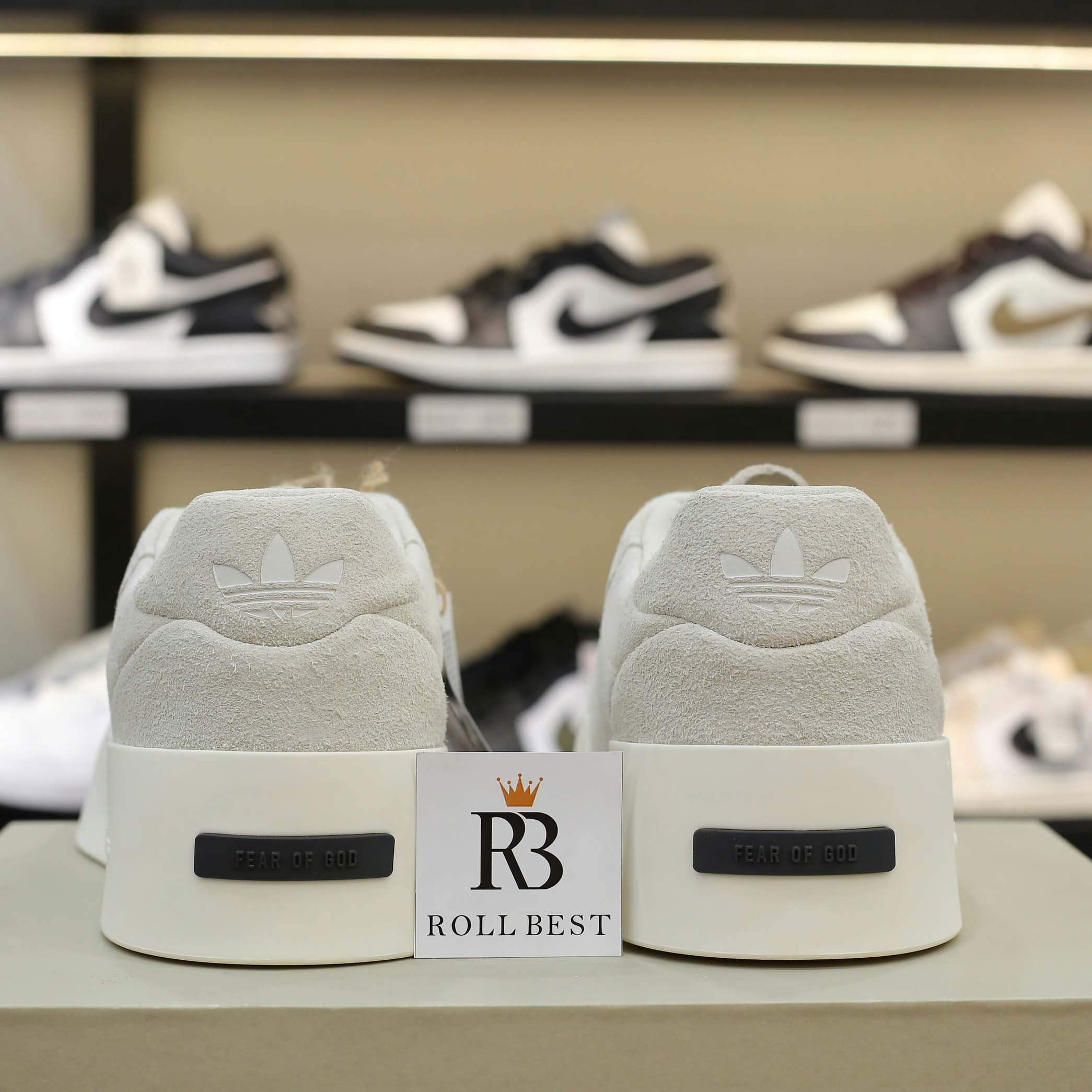 Giày Adidas Fear of God Athletics '86 Lo Talc Like Auth