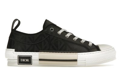 Giày Dior B23 Low Top Black CD Diamond Best Quality