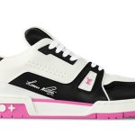 Giày Louis Vuitton LV Trainer #54 White Black Pink Best Quality