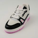 Giày Louis Vuitton LV Trainer #54 White Black Pink Best Quality
