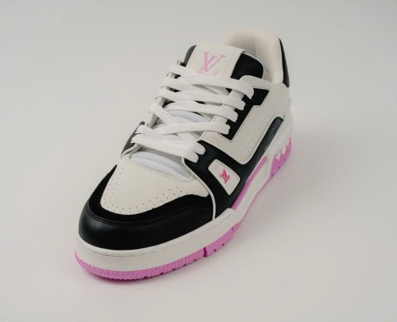 Giày Louis Vuitton LV Trainer #54 White Black Pink Best Quality