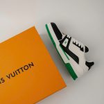 Giày Louis Vuitton LV Trainer #54 White Green Black Best Quality