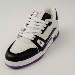 Giày Louis Vuitton LV Trainer #54 White Purple Black Best Quality