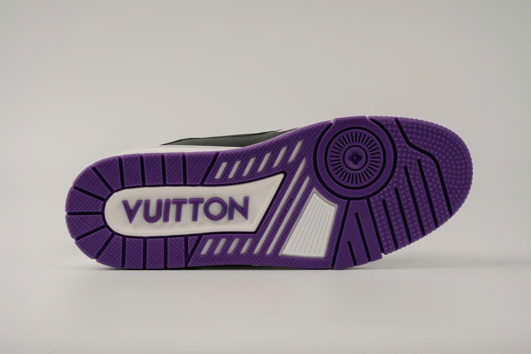 Giày Louis Vuitton LV Trainer #54 White Purple Black Best Quality
