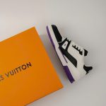 Giày Louis Vuitton LV Trainer #54 White Purple Black Best Quality
