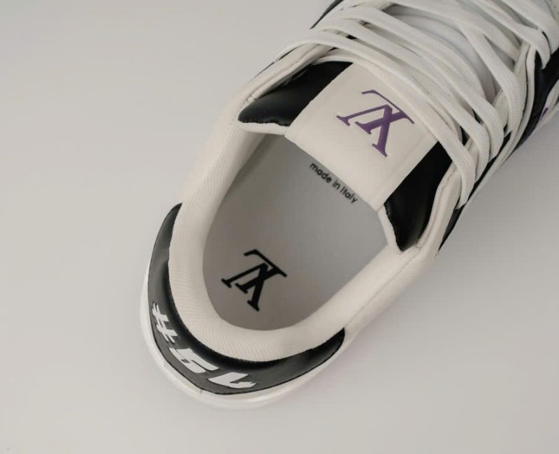 Giày Louis Vuitton LV Trainer #54 White Purple Black Best Quality