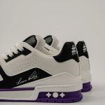 Giày Louis Vuitton LV Trainer #54 White Purple Black Best Quality