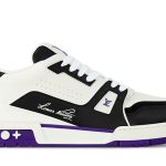 Giày Louis Vuitton LV Trainer #54 White Purple Black Best Quality