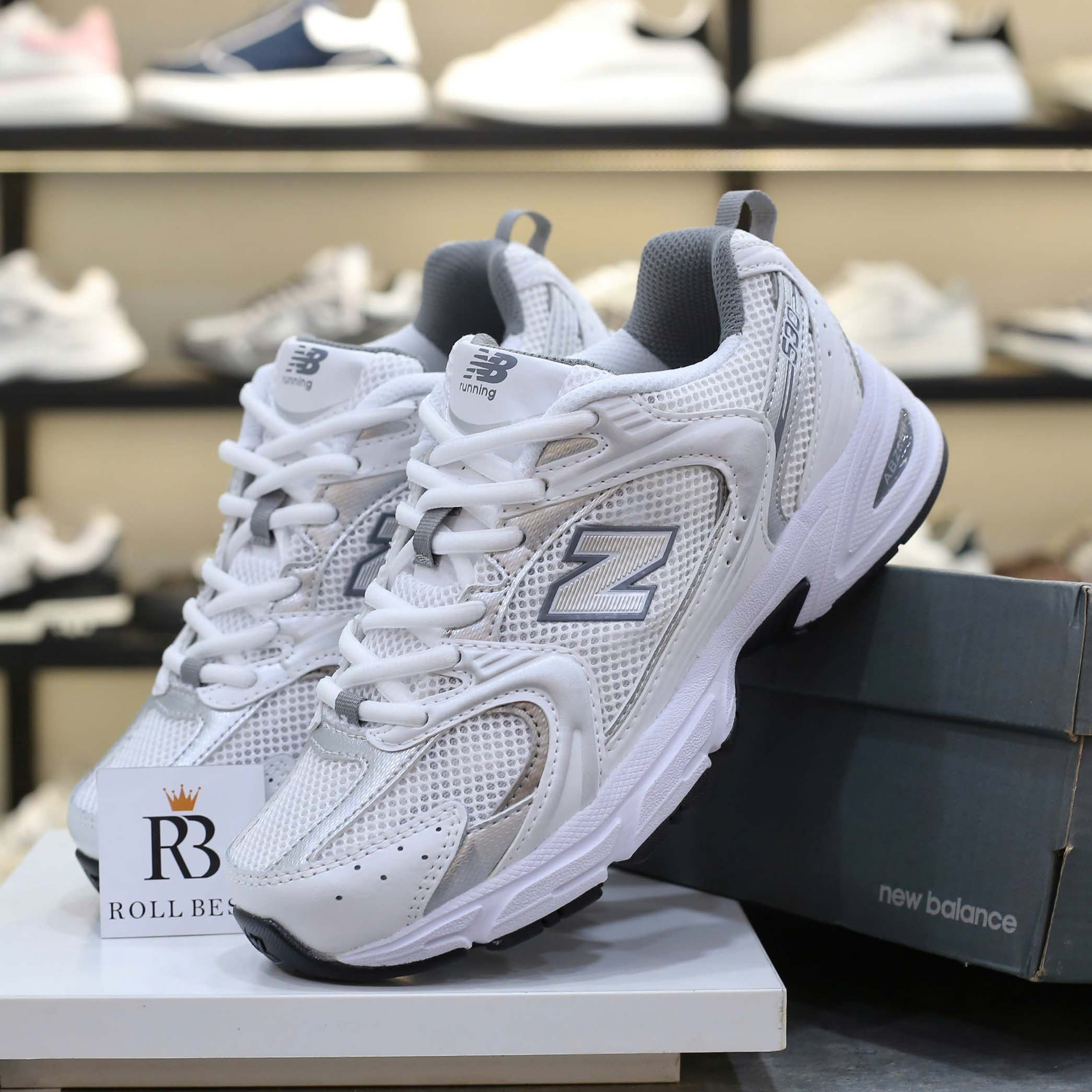 Giày New Balance W 530 'White & Grey' Best Quality