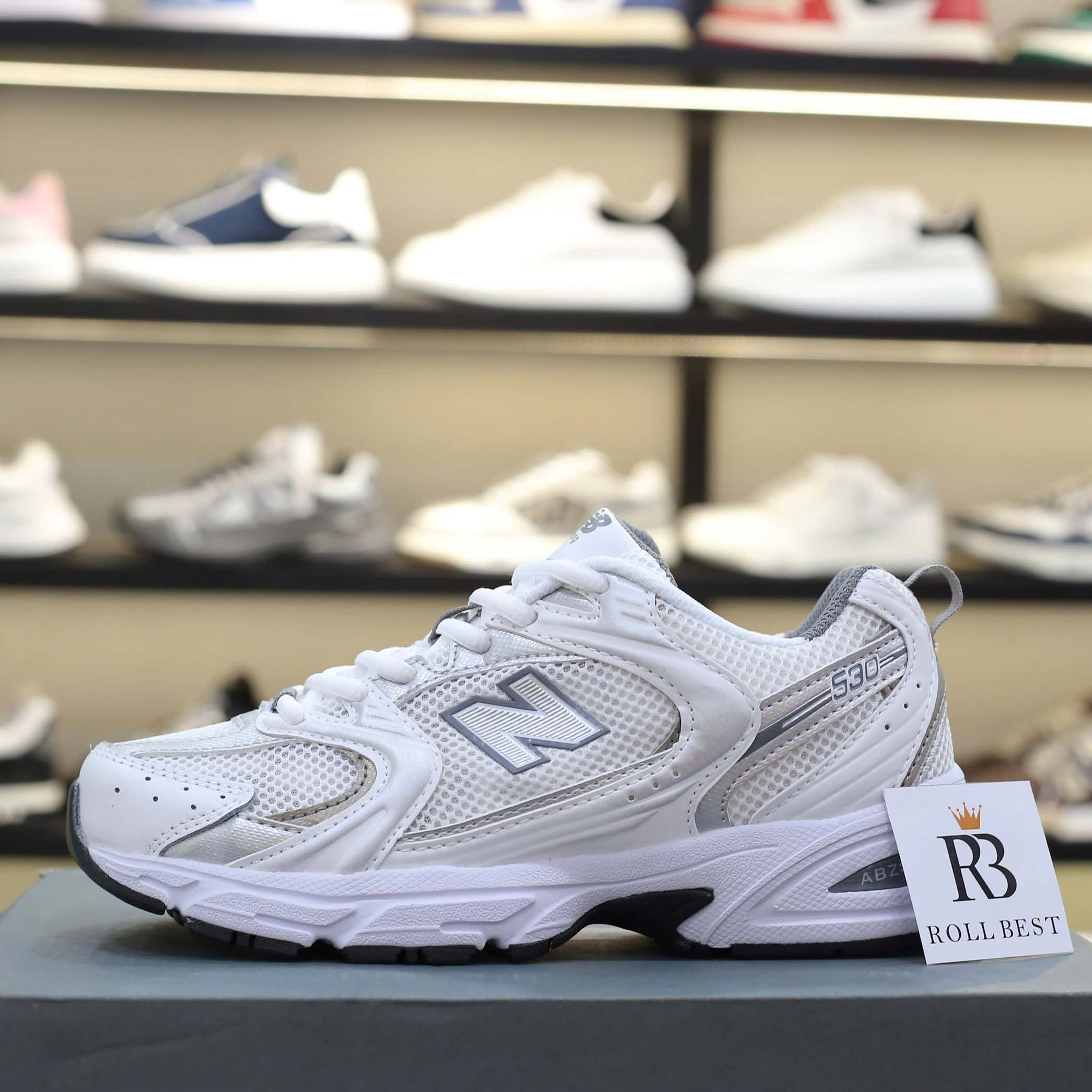 Giày New Balance W 530 'White & Grey' Best Quality