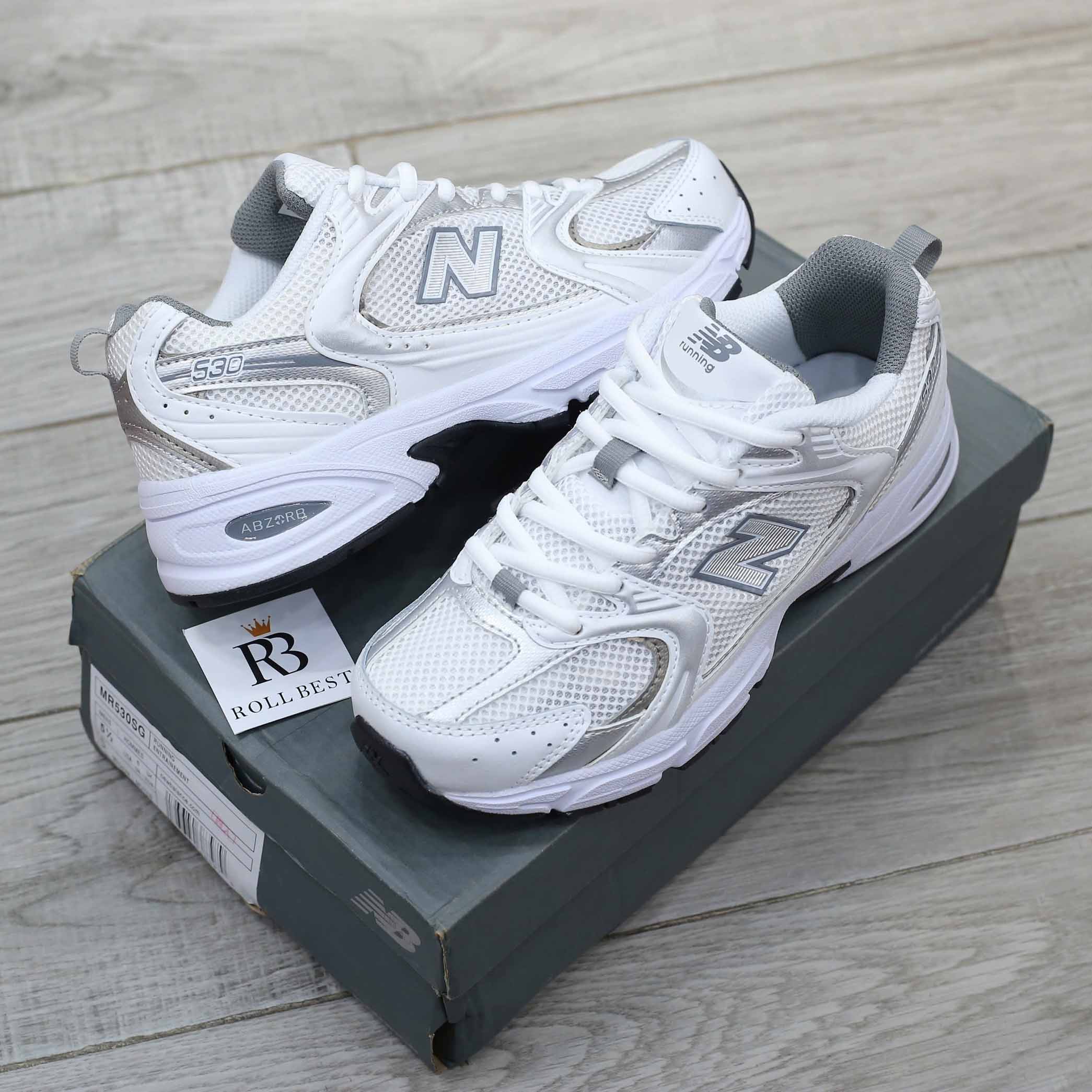 Giày New Balance W 530 'White & Grey' Best Quality